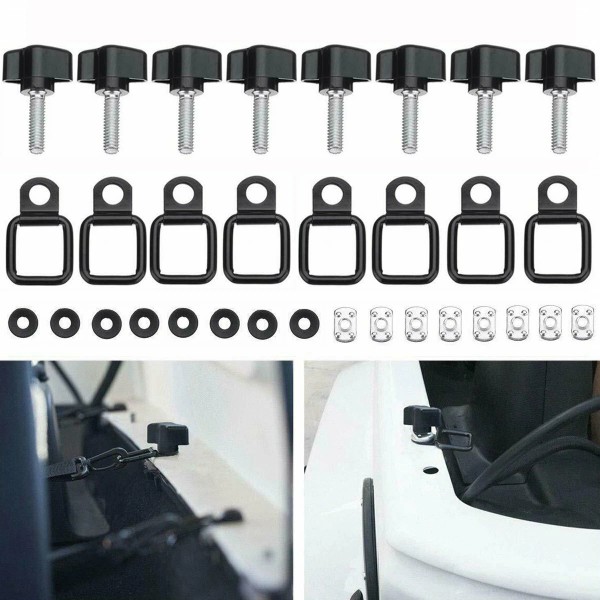 Unbranded Hardtop Screw Fastener Nuts Bolts Kit For 1995-2018 Jeep