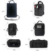 BEATUNEE Universal Tactical Front Seat Back Organizer with 5 detachable