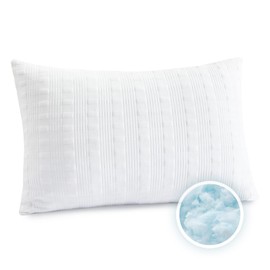 Meoflaw Cooling Pillows for Sleeping King Size,Shredded Memory Foam Bed Pillow with Double Sided Material Pillow Case,Adjustable Loft-Slow Rebound King Pillow for Side & Back Sleeper