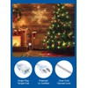 Short Clear Extension Cord 3FT, 1 Pack Single Skinny Extension