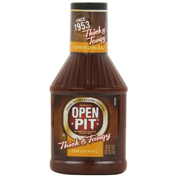 Open Pit Thick and Tangy Original BBQ Sauce (3 Pack)