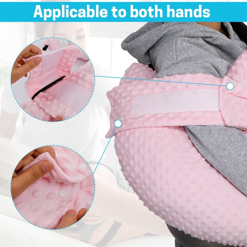 SWISSELITE Shoulder Surgery Pillow with Pocket, Rotator Cuff Pillow for