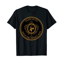 Keith Clan Scottish Swordsman T-Shirt