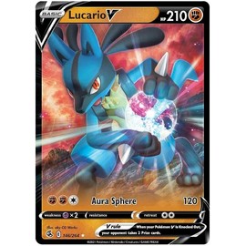 Pokemon Lucario V - 146/264 - Ultra Rare - Sword & Shield - Fusion Strike