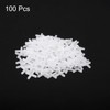 sourcing map 100pcs Tile Spacers 3mm Hard Plastic Cross Tiles
