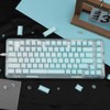JOLINTAL Gradient Lake Blue Keycaps 121 Keys, Shine Through PBT