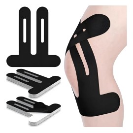 20pcs Cinta De Kinesiología Precortada Para Deportiva Rodill