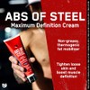 SteelFit Abs of Steel Maximum Definition Cream with 5 Coaxel,