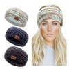 Winter Knitted Headband - Women Ear Warmer Headband Crochet Turban