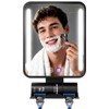Shower Mirror Fogless for Shaving, Anti-Fog Shaving Mirror with Light
