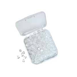 SKYPIA 400 Pack Silicone Earring Backs for Studs Earring Backings Soft Clear Ear Safety Back Pads Bullet Clutch Stopper Replacement for Fish Hook Earring Studs Hoops