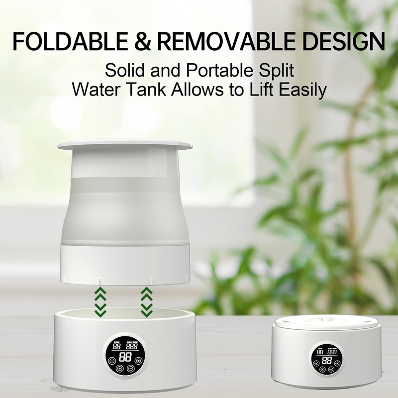 5L Foldable Automatic Reptile Mister with Timer, Fogger System with