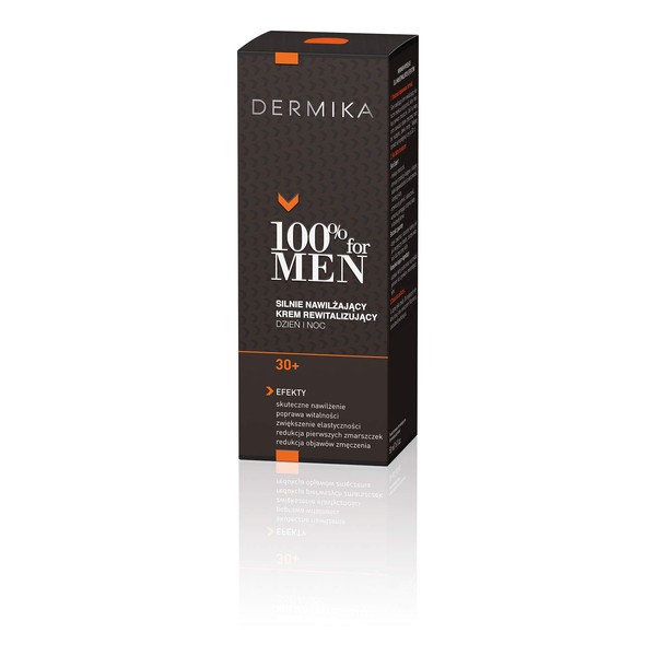 DERMIKA 100% For Men Moisturising Cream 30+ 50 ml