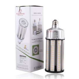 54 Watt LED Corn Bulb -Aries III Series - 7,200 Lumens -5000K - E26 Standard Base - Built-in 4KV Surge-Dimmable