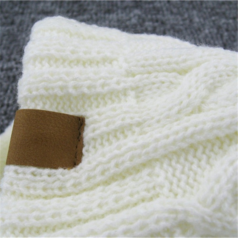 LittleSpring Knit Hat with Pom Pom, Cold Prevention, Windproof, Warm