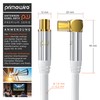 CSL - Antenna Cable Angled 8k 4k HDTV - 0.5