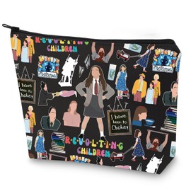 WZMPA Matilda Musical Makeup Case Matilda Theatre Lover Gift Broadway Matilda Zipper Pouch Travel Bag For Broadway Matilda Merchandise, Matilda Revolting Bl, Fit