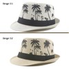 Fedora Straw Hat Jazz Hat for Men Panama Sun hat