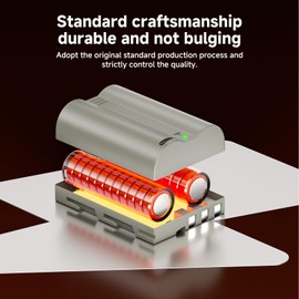 Mspalocell EN-EL3e Battery with USB-C Charging Port for Nikon D50, D70, D70s, D80, D90, D100, D200, D300, D300S, D700, MH-18, MH-18a Digital SLR Cameras