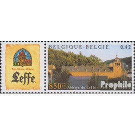 Belgium 3123Zf with zierfeld (complete.issue.) unmounted mint/never hinged ** MNH 2002 Abbey (Stamps for collectors) Christianity