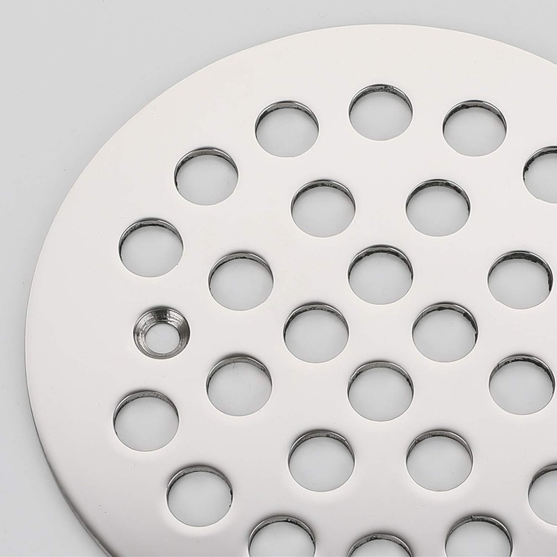 VOURUNA 4-1/4Inch Screw-In Shower Strainer Drain Cover Replacement Floor Strainer