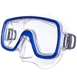 Salvas Tauch Maske Domino Sr Schnorchel Schwimm Brille Anti Beschlag Erwachsene blau