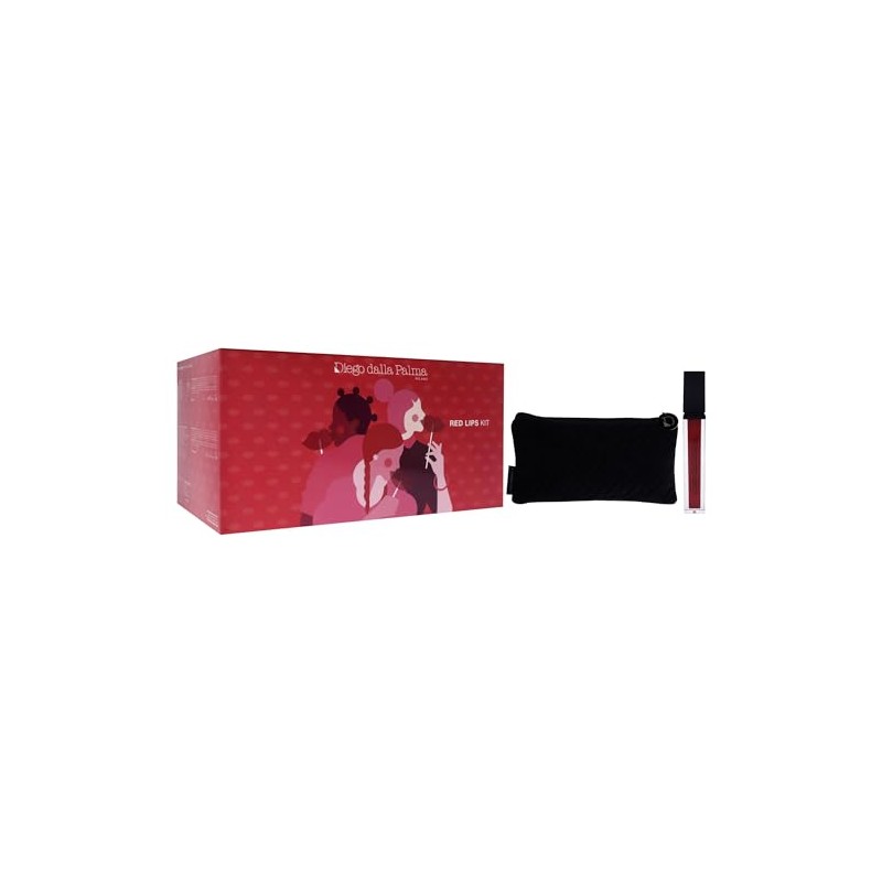 Diego Dalla Palma Red Lips Kit 3 Pc 0.3oz Push