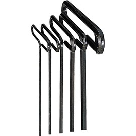 EKLIND 35165 Std Grip Hex T-Key allen wrench - 5pc set Metric MM sizes 2.5-6 (6In shaft)