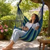 Canvas Hammock Chair for Outdoor Relaxation – Thickened Hanging Swing