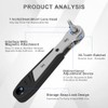 10-In-1 Angled Ratchet Screwdriver Set，90 Degree Right Angle, Angled and