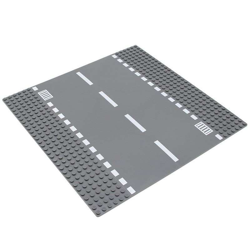 Feleph Classic Road Base Plates, City Street Straight Road Building