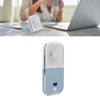 Foldable Necklace Fan Folding Digital Desktop Mobile Phone Holder Small