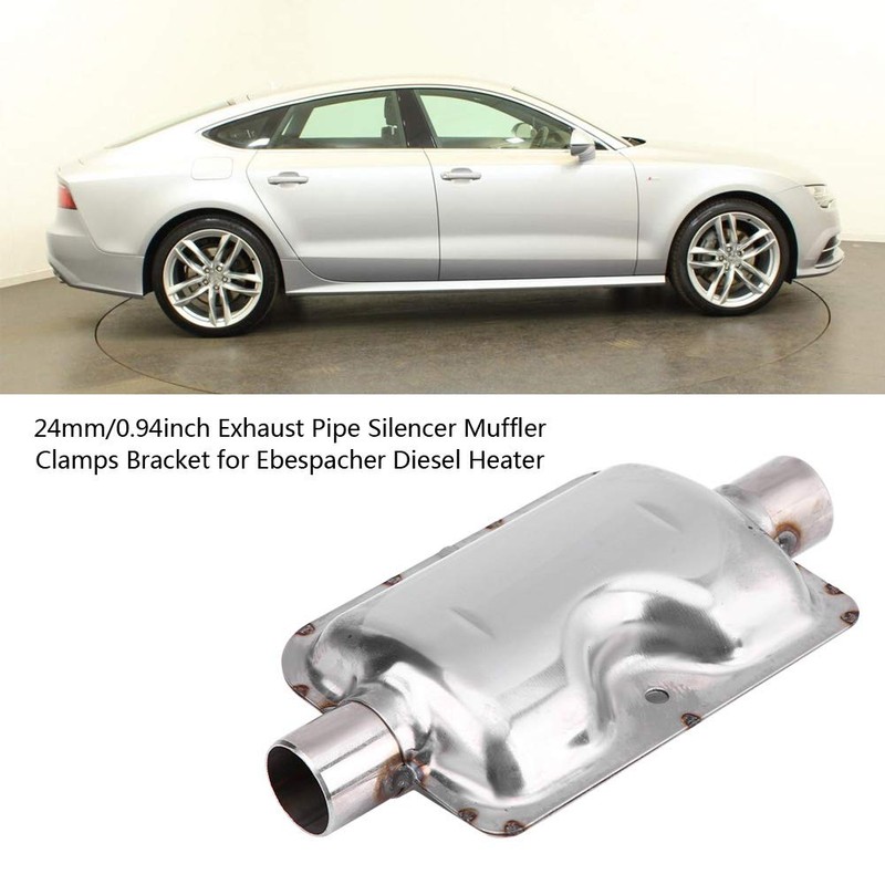 Diesel Heater Exhaust Silencer, 24 mm Silencer Heating Exhaust Silencer