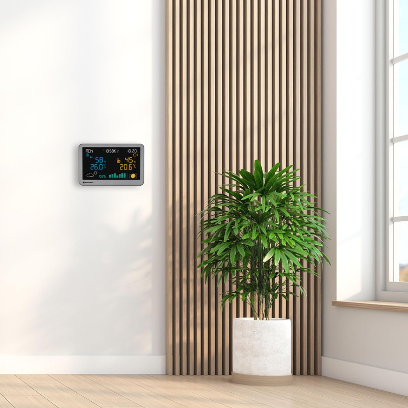 Bresser MeteoTemp TBH Wireless Weather Station with Temperature and Humidity
