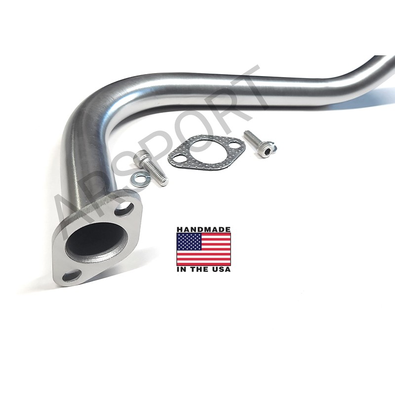 ARSPORT Exhaust Header pipe 1'' BSP female thread compatible with