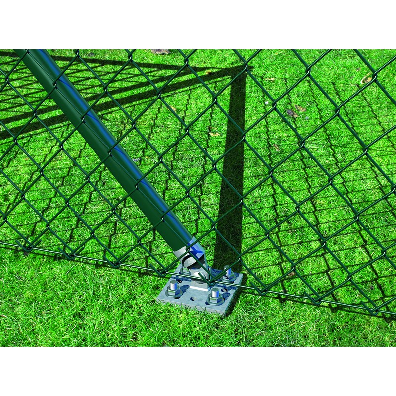 Gah-Alberts 658557 Brace Plate Diameter: 34 mm/Hot-Dip Galvanised 100 x