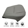 NLQR Front Driver Seat Perforated Replacement Seat Cover Charcoal Gray