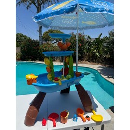 Talgic Summer outdoor toys, summer must-haves for kids, Table for Kids Ages 4-7 & Toddlers 3-5 Outdoor Play Equipment, Sand and water toy for kids