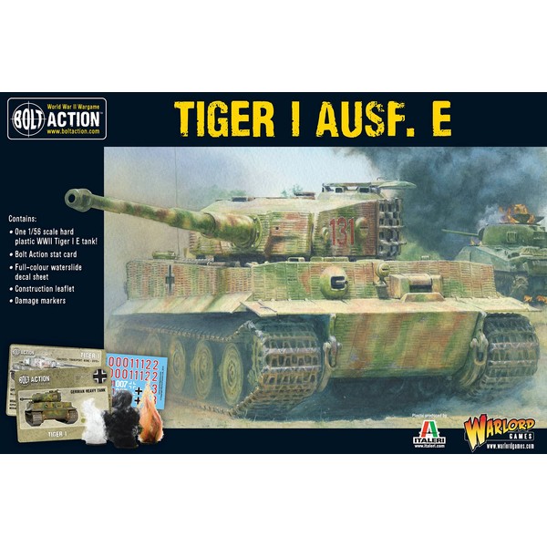 Tiger I Ausf. E - 1:56 / 28mm Plastic Scale