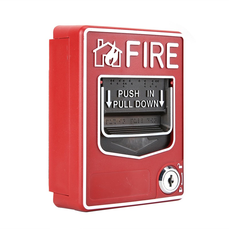 9-28VDC Manual Multiple Wire System Safety Fire Pull Station Alarm