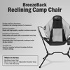 BreezeBack Reclining Camp Chair