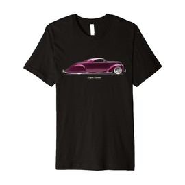 1937 Zephyr Coupe 2.0 - Low Rider Kustom Lead Sled Hot Rod Premium T-Shirt