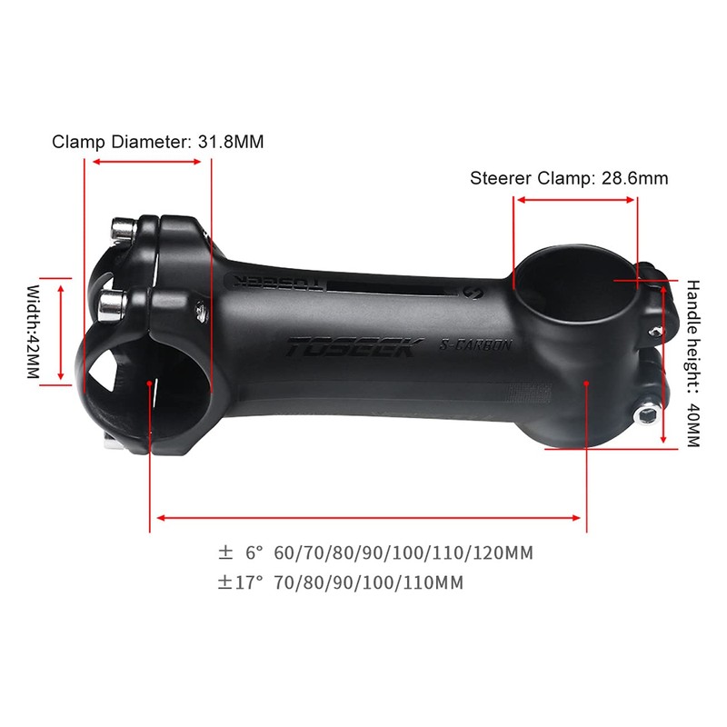 PLATT Bicycle Stem Handlebar Riser Extension Stem MTB Fork Shaft