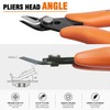 KATA Mini Flush Cutters, 5-Inch Wire Cutters Plier for Jewelry