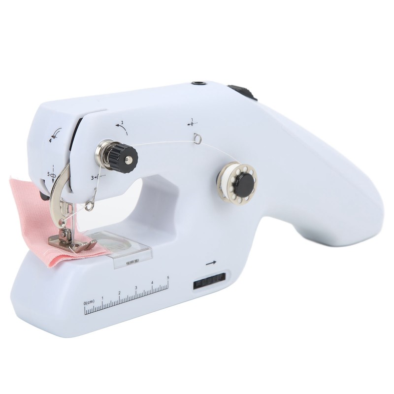 Handheld Sewing Machine Portable Electric Dual Line Sewing Machine with