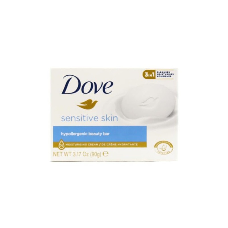 Dove Sensitive Skin Hypollergenic Beauty Soap Bar 90 g
