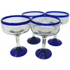 Dos Sueños Mexican Hand Blown Glass - Set of 4