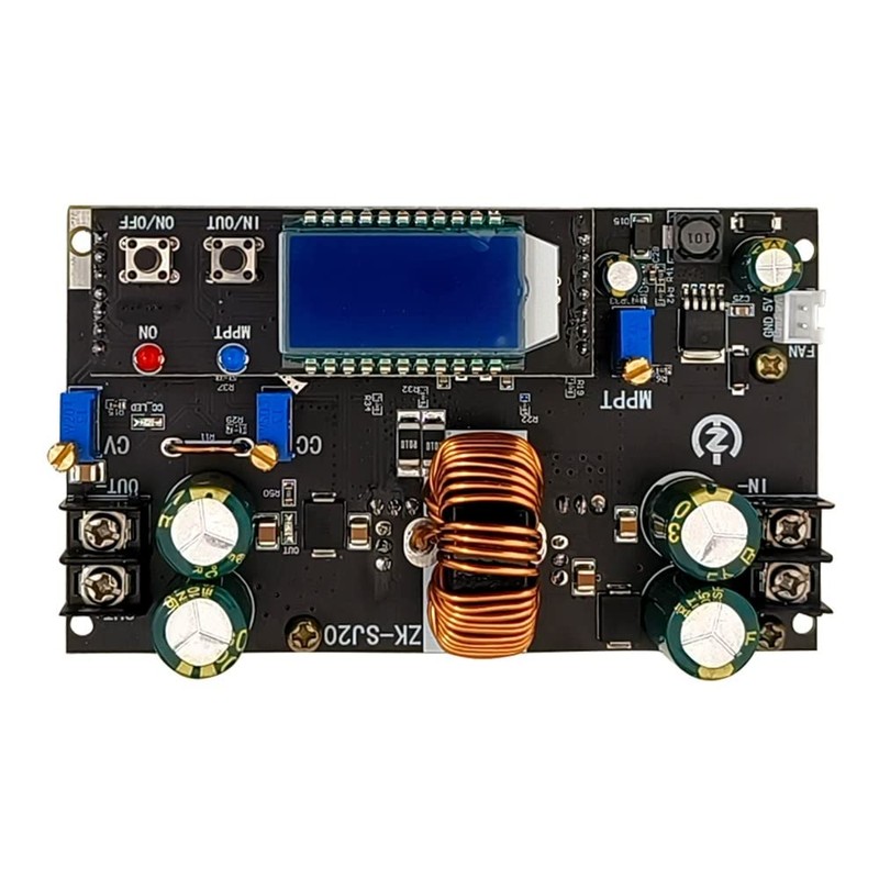 Buck Boost Converter, ZK-SJ20 DC-DC 300W 20A MPPT Boost Buck