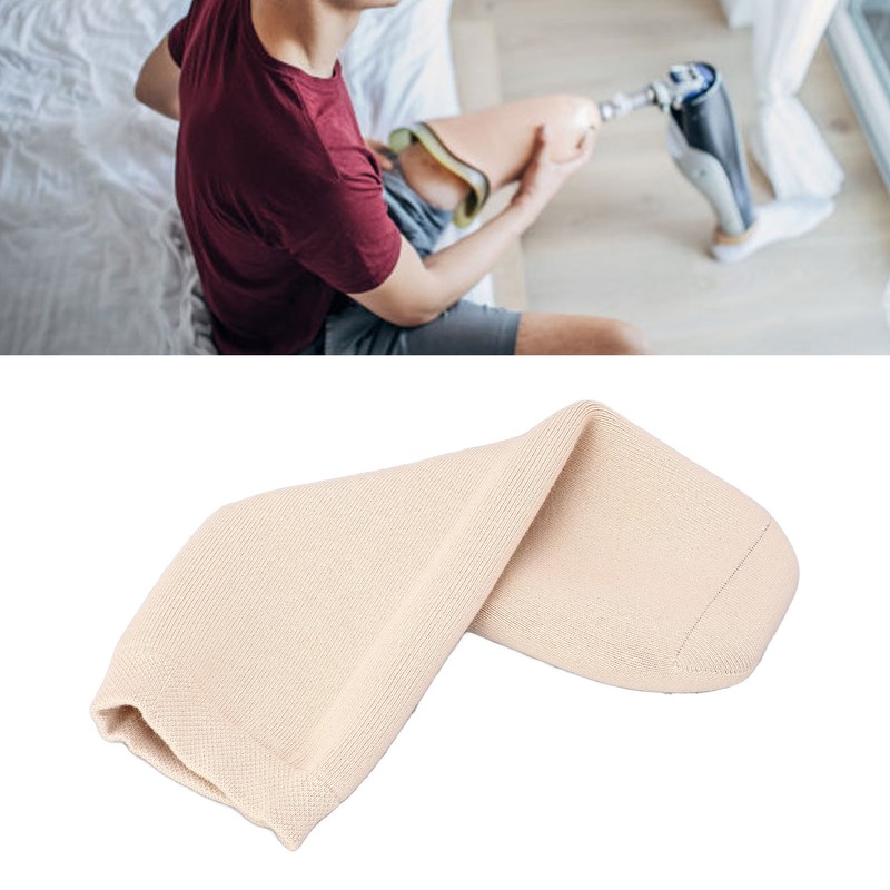 Thickened Gel Prosthetic Sock High Elasticity Pressure Distribution Reduce Friction