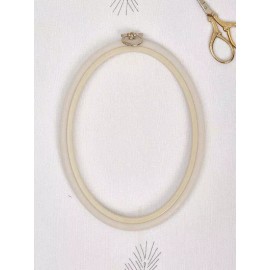 Nurge Oval Flexi Hoop Nurge 230-8 White